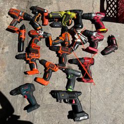 Drills - No Batteries Included