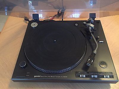 Gemini xl-dd30 direct drive turntable