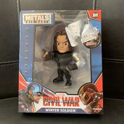 Jada Toys Die Cast Metals Winter Soldier 4” Inch (Sealed) Marvel Civil War M49