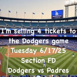 Dodgers vs Padres 06/17/25