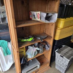 Wood Bookshelves 