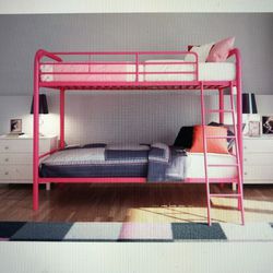 Twin bunk bed frame
