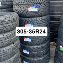 30535R24 Brand New Tire Set In Sale With Install