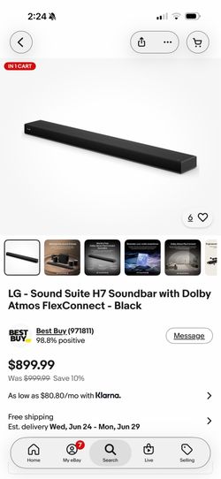 Lg h7 soundbar