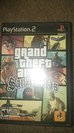 Grand Theft Auto San Andreas PS2