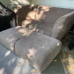 Free Love Seat And Ottoman 