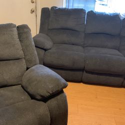 Recliner & Couch Set