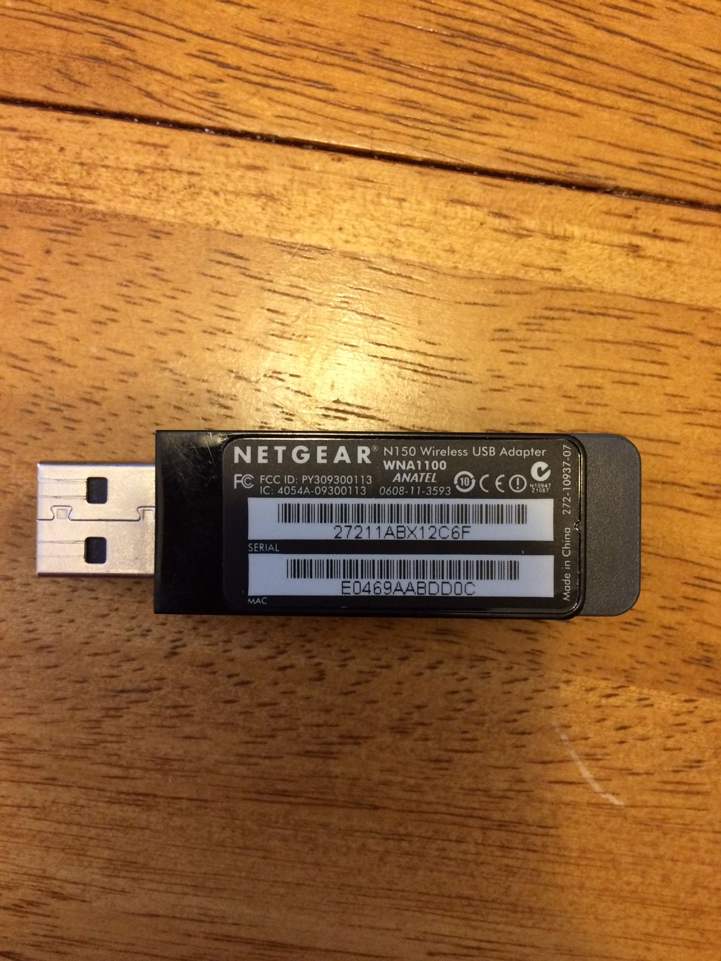 Netgear WNA1100 Wireless USB Adapter