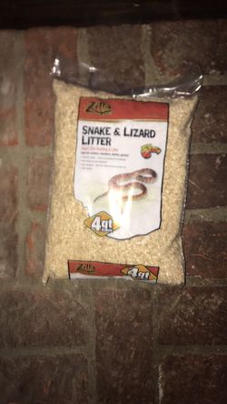 Snake/lizard litter