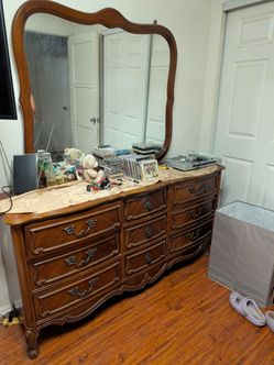 Solid wood drawer set