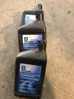 Gm synchromesh transmission fluid