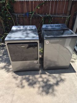 Washer  and dryer