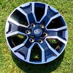 1 TOYOTA TACOMA 17" WHEEL LIKE NEWFOR ANY TACOMA 2019 TO 2023