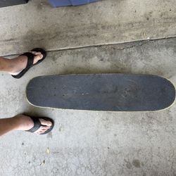 Surf. One skateboard.