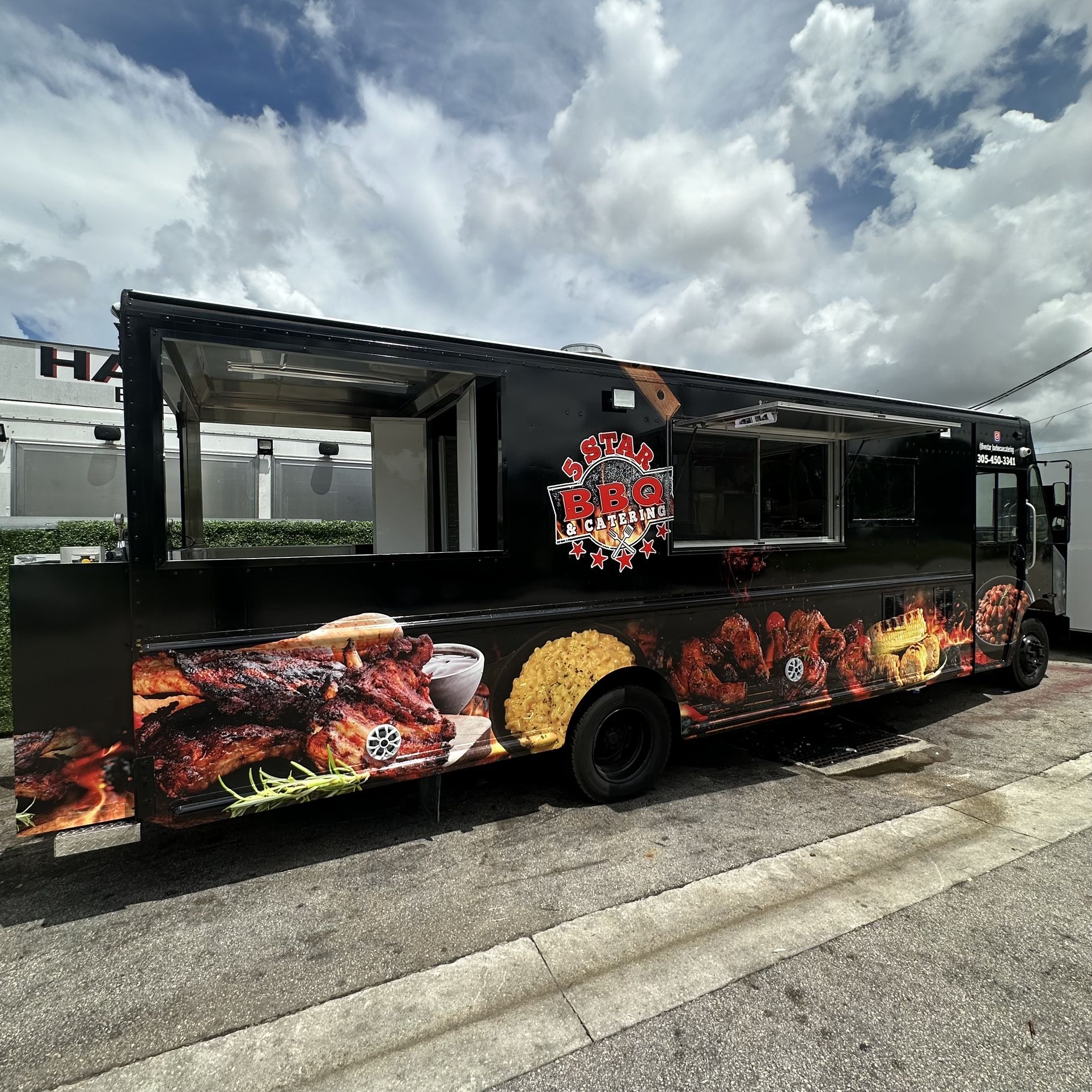 Food Truck With Porch