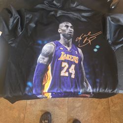 Kobe Bryant Thin Hoodie Los Angeles Lakers 24 Screen Print Sweatshirt
