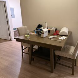 Kitchen table And Two Chairs 