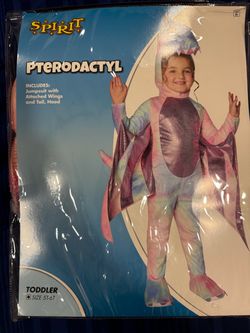 Spirit Pterodactyl Toddler Halloween Costume Size 5T-6T