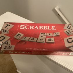 New Scrabble Board Game 