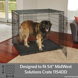 Plastic Replacement Pan, Ideal for Extra Large Dog 54-inch Crate Pan, New in Box