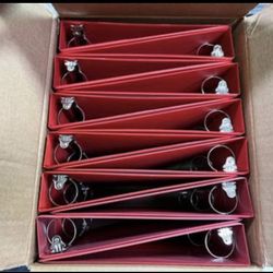 Box Of 12 Binders (1.5 Inches Wide)
