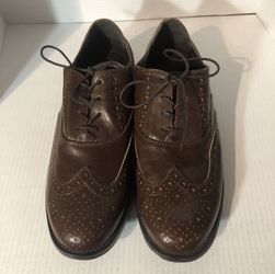 Dexter Men's Comfort Brown Wingtip Shoes Made In The USA Size 13