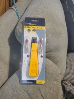 Fluke punch down tool.  Impact tool