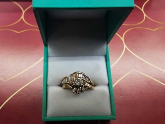 Yellow Gold 14k (.585) 7.9 grams Size 8.5