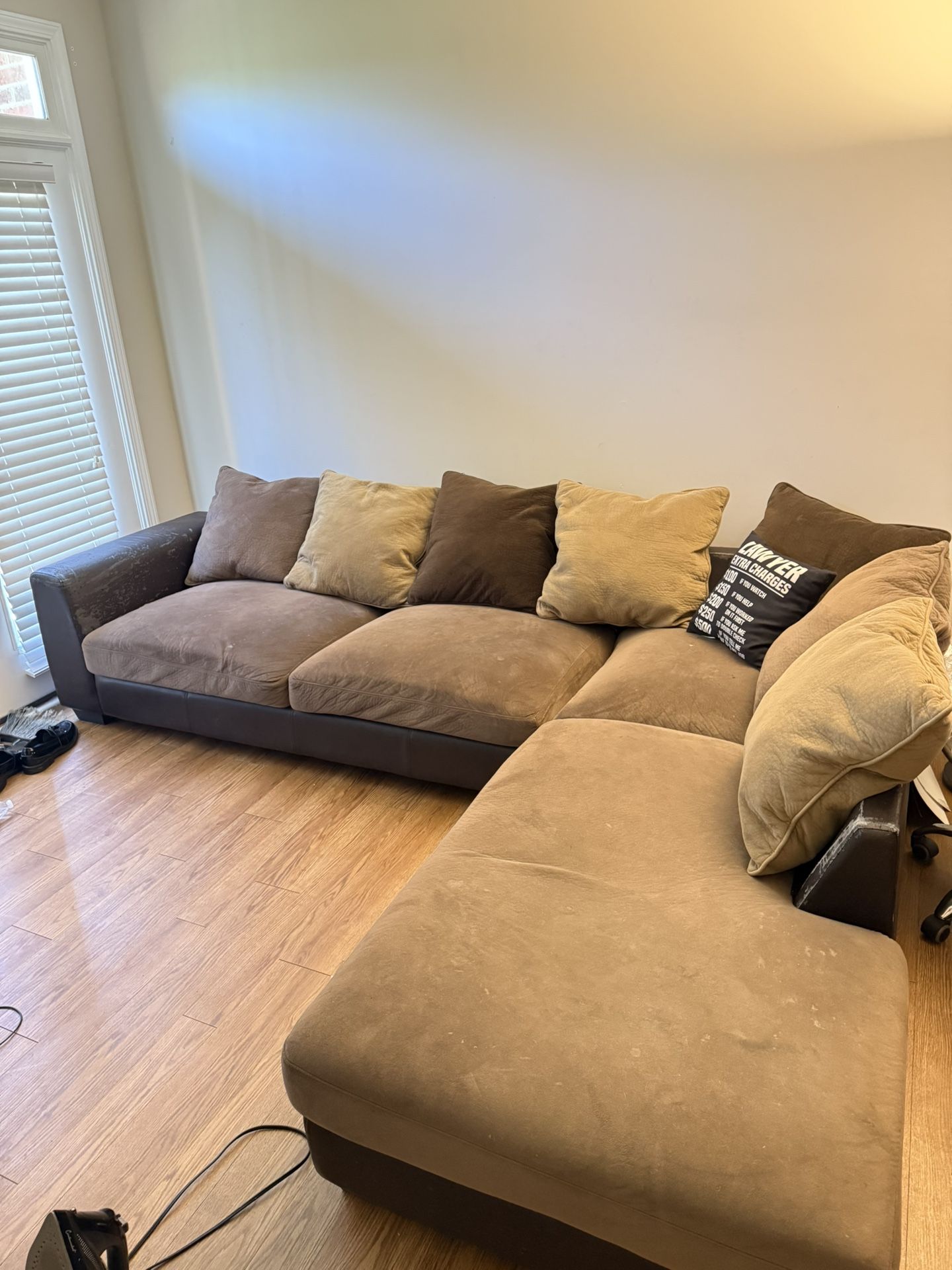 Tri-Earthtones Sectional