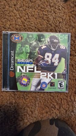 2 SEGA NFL Games. NFL 2K1 And NFL 2K.
