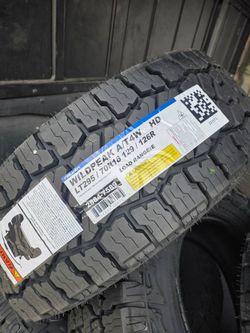 4 New LT 295-70-18 Falken Wildpeak AT4 All Terrain Tires 34-12.00 R18 Inch Tire Load E 10 Ply FREE Delivery To Most Inland Empire Locations SALE
