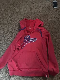 Puma coral hoodie