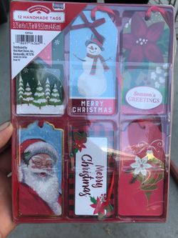 Handmade tags