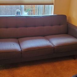Blue/Grey Couch