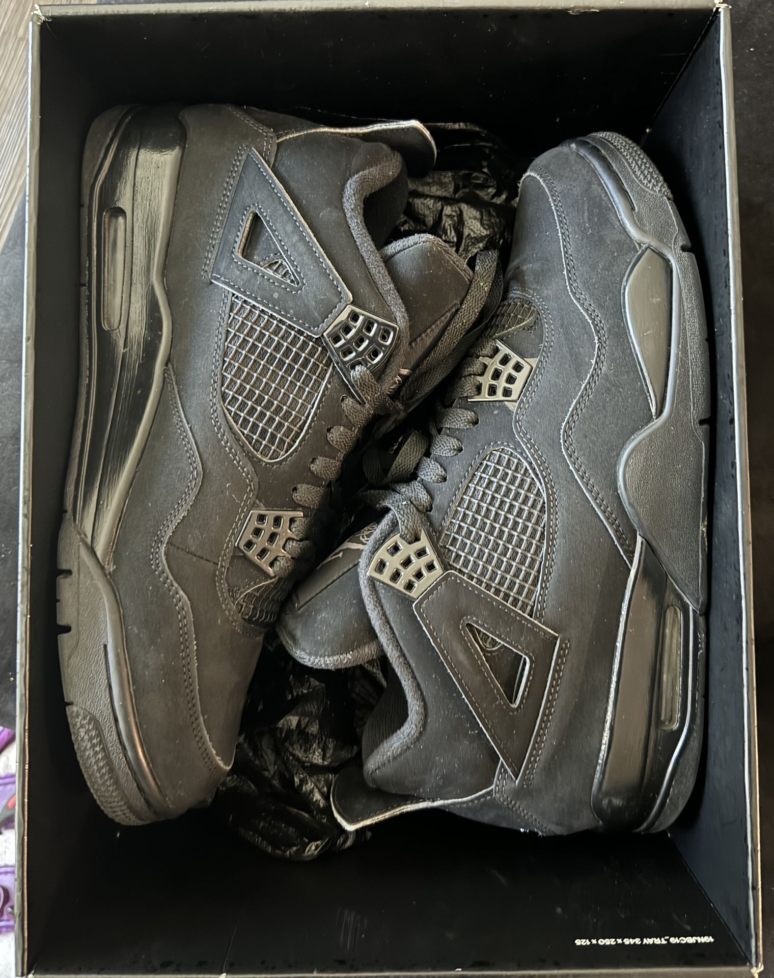 Air Jordan 4 Black Cat Size 11