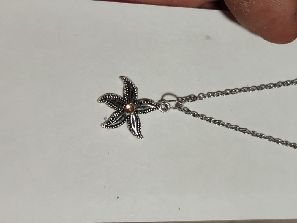 starfish orange sapphire 