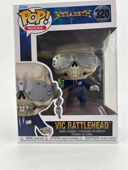 Megadeath Vic rattle head