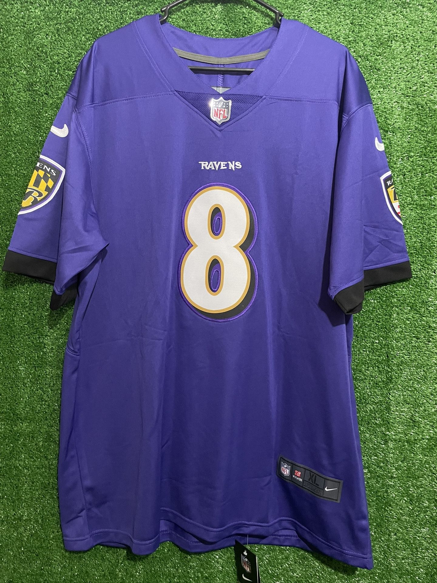 LAMAR JACKSON BALTIMORE RAVENS NIKE JERSEY BRAND NEW WITH TAGS SIZE XL