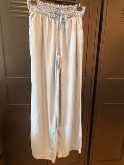 Juniors SO High-Rise Smocked wide leg pants Small (Brand New)