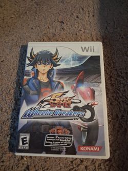 Yu-Gi-Oh! 5D's Wheelie Breakers (Nintendo Wii) - Game & Case
 (Bonus Card Limted Edition  Malefic  Blue Eyes White Dragon)