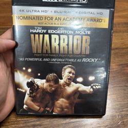 Warrior - 4k Ultra HD + Blu Ray 