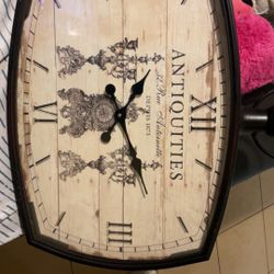Antique Wall Clock 