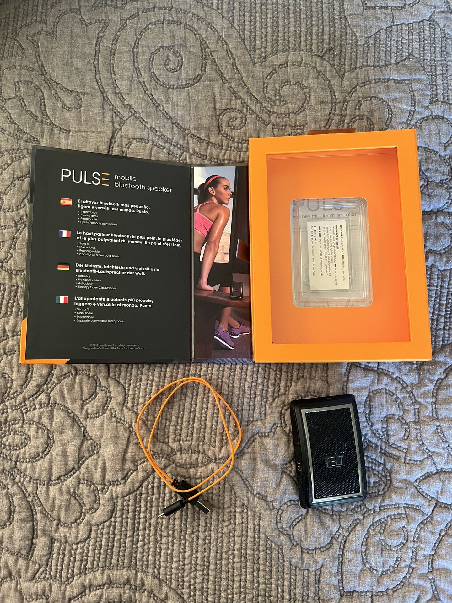Pulse Felt Bluetooth Speaker