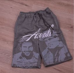Grey Asaali Shorts