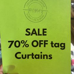 New Curtains Big Savings 70% Off 