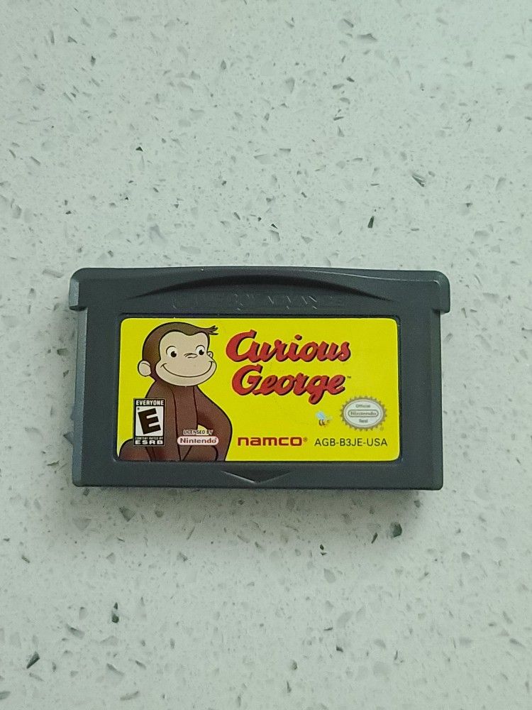 Curious George Nintendo GBA GameBoy Advance Loose Game