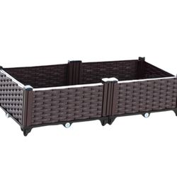 Raised Garden Bed Plant Container Practical, Easy Assembly