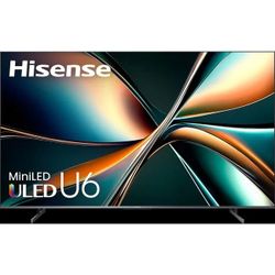 GIANT TV SALE! 85" Hisense 4K Mini LED QLED HDR Smart 85U6N
