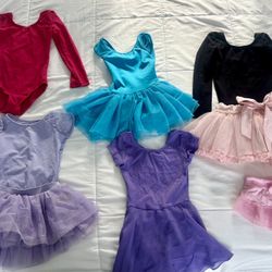 Toddler Girls Dance Outfits - Leotards & Skirts