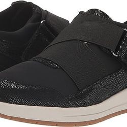 Revere Virginia Women’s Adjustable Hook &Loop Star Black lizard-Size 12